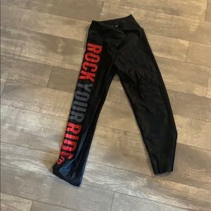 Goldsheep Cyclebar leggings NWT